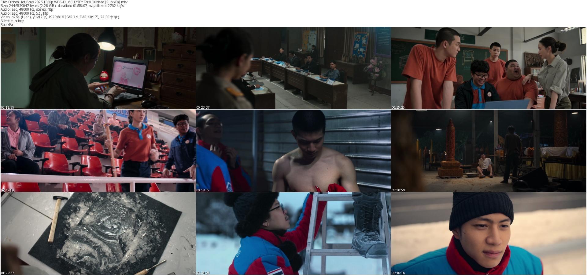 دانلود فیلم Frozen Hot Boys 2025 دوبله فارسی